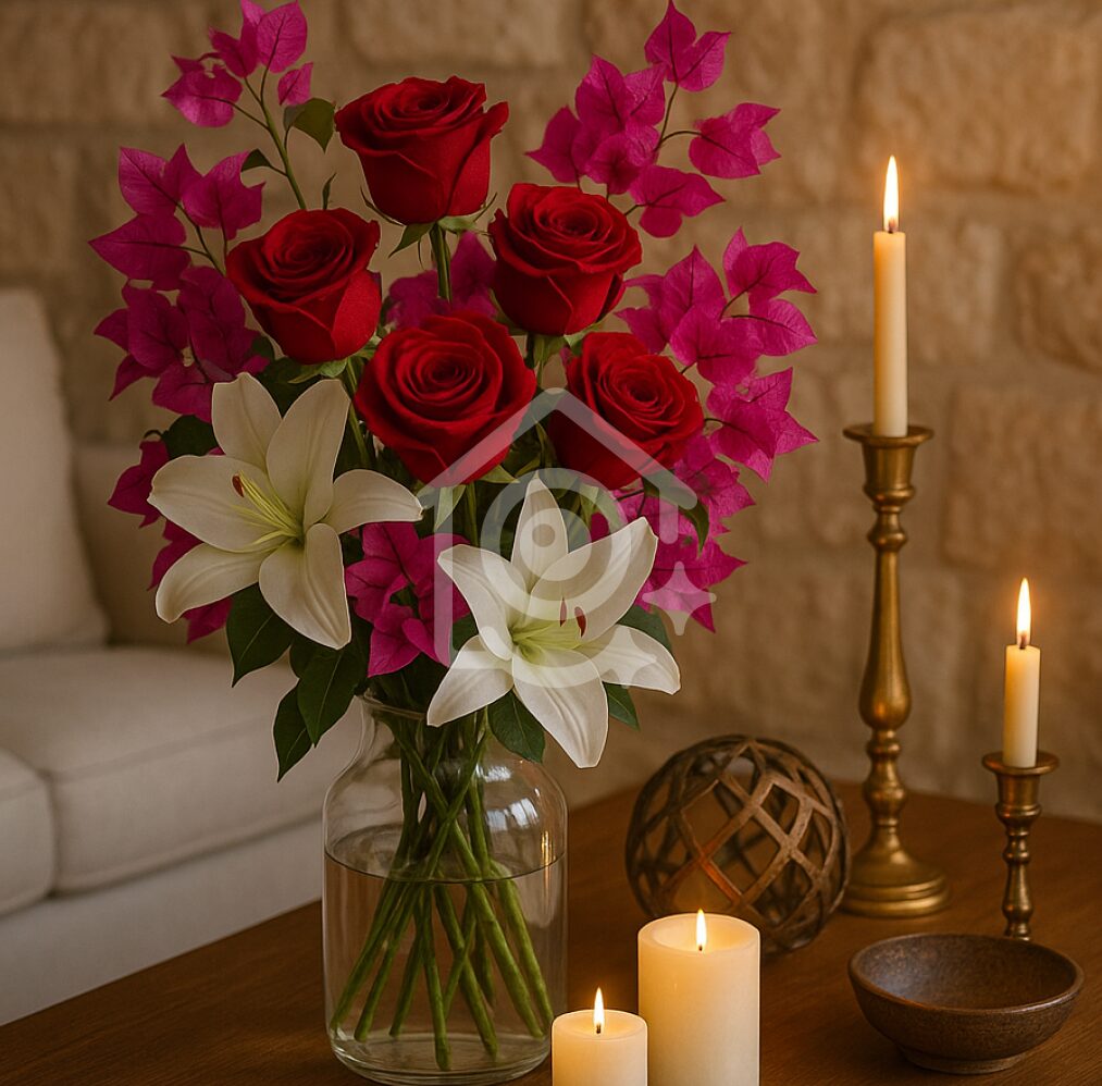 Premium Florist Package – Roses & Décor