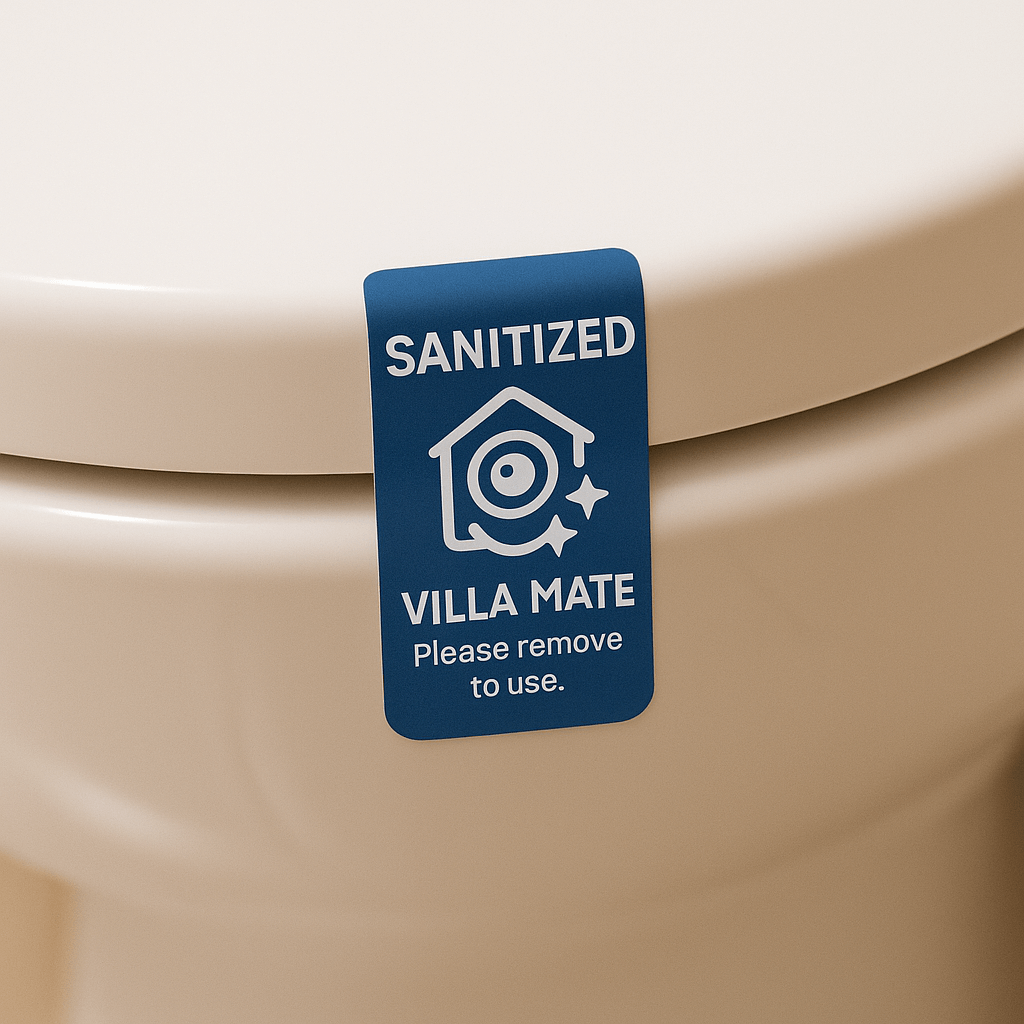 WC Sanitized Label